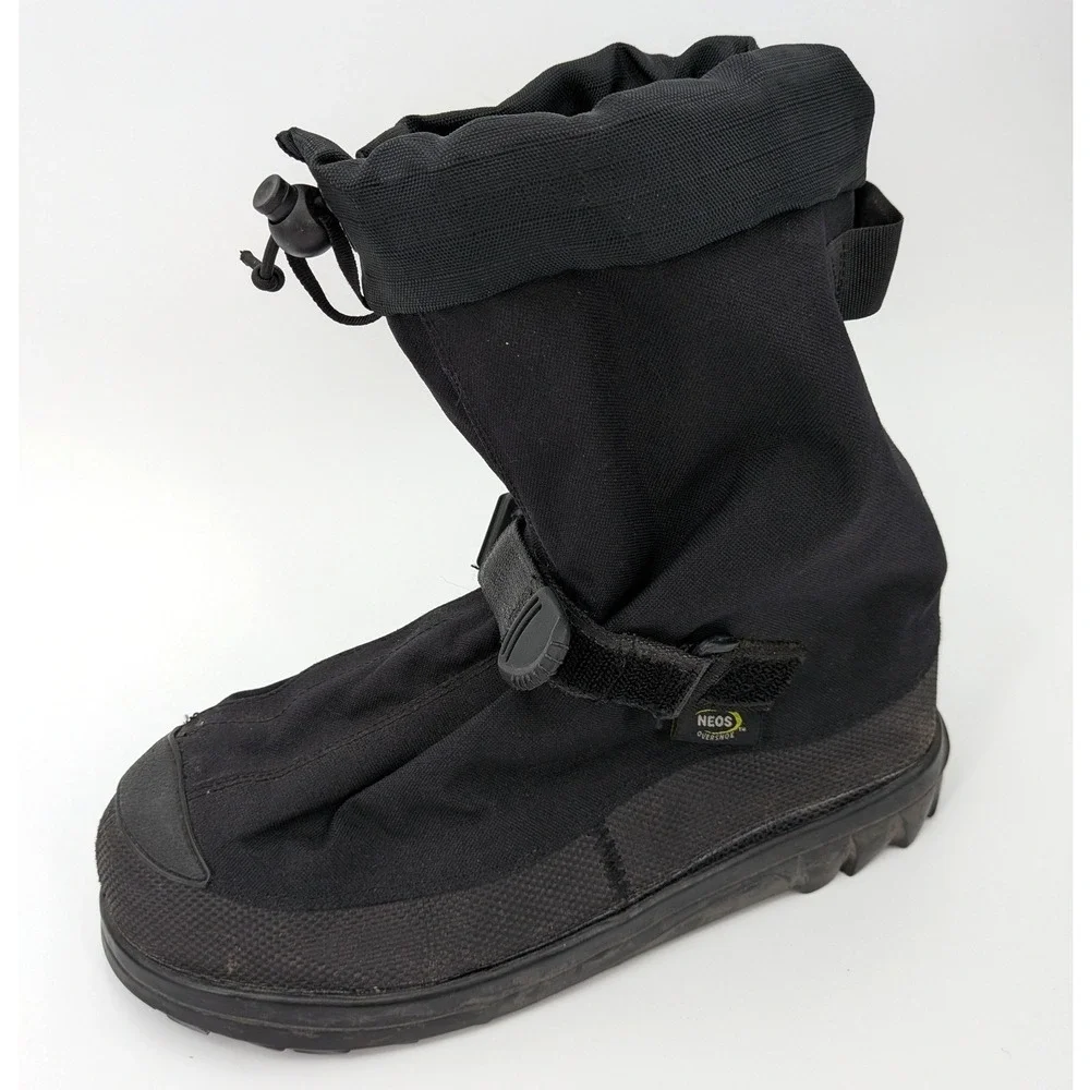 NEOS‎ Voyager Mid Waterproof Winter Overshoes Vibram Soles Black Size M
